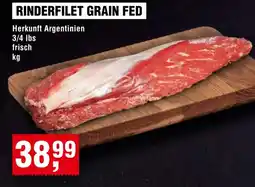 Handelshof RINDERFILET GRAIN FED Angebot
