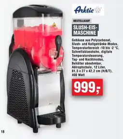 Handelshof Arktic SLUSH-EIS-MASCHINE Angebot