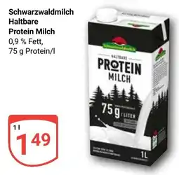 Globus Schwarzwaldmilch Haltbare Protein Milch Angebot
