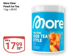 Globus More Clear Peach Ice Tea Angebot