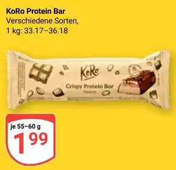 Globus KoRo Protein Bar Angebot