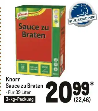 METRO Knorr sauce zu braten Angebot