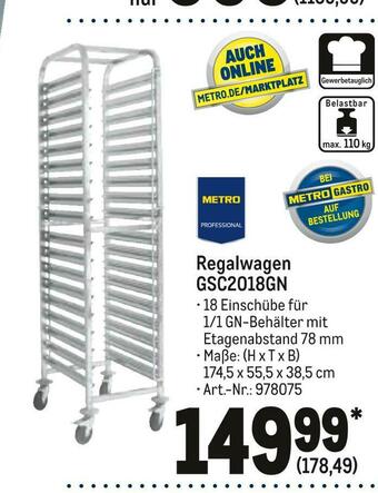 METRO Metro professional regalwagen Angebot