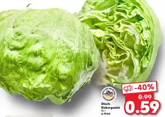 Kaufland Dtsch. Eisbergsalat Angebot