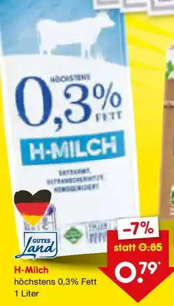 Netto Marken-Discount H-Milch Angebot