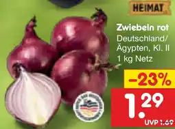 Netto Marken-Discount Zwiebeln rot HEIMAT Angebot