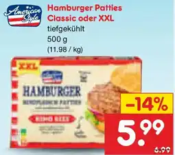 Netto Marken-Discount American Style Hamburger Patties XXL Angebot