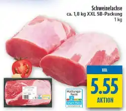 diska Schweinelachse Angebot
