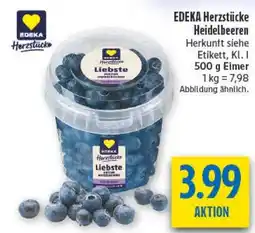 diska EDEKA Herzstücke Liebste Heidelbeeren Angebot