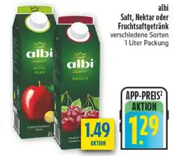diska albi Saft, Nektar oder Fruchtsaftgetränk Angebot