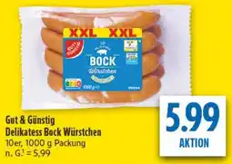diska Gut & Güntig Bock Würstchen Angebot