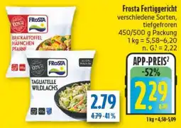diska Frosta Fertiggericht Angebot
