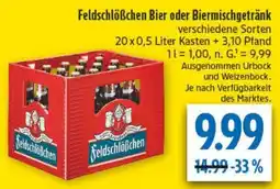 diska Feldschlößchen Bier oder Biermischgetränk Angebot