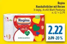 diska Regina Haushaltstücher mit Herzen Angebot