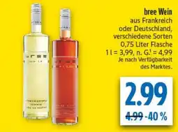 diska bree Wein Angebot