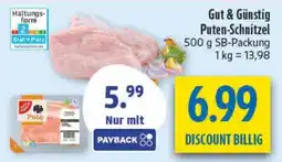 diska Gut & Güntig Puten-Schnitzel Angebot