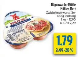 diska Rügenwalder Mühle Mühlen Mett Angebot