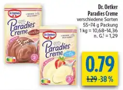diska Dr.Oetker Paradies Creme Angebot