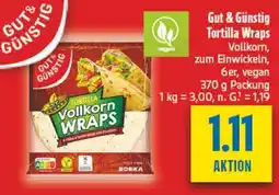 diska Gut & Günstig Tortilla Vollkorn Wraps Angebot