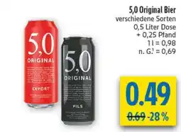 diska 5,0 Original Bier Angebot