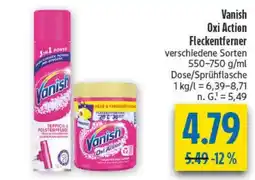 diska Vanish Oxi Action Fleckentferner Angebot