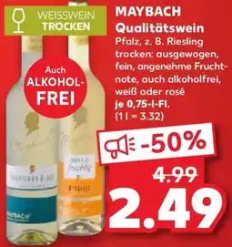 Kaufland MAYBACH Qualitätswein Angebot