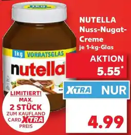 Kaufland NUTELLA Nuss-Nugat Creme Angebot