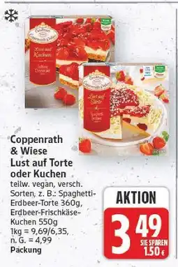 E-Center Coppenrath & wiese lust auf torte Angebot