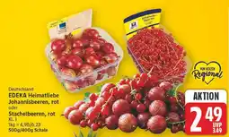 E-Center Edeka heimatliebe johannisbeeren, rot Angebot