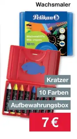 Woolworth Pelikan Wachsmalstifte Angebot