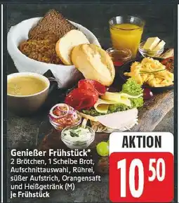 E-Center Genießer frühstück Angebot