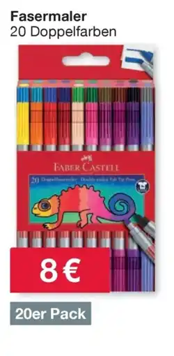 Woolworth Fasermaler 20 Doppelfarben Angebot
