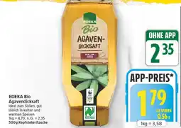 E-Center Edeka bio agavendicksaft Angebot