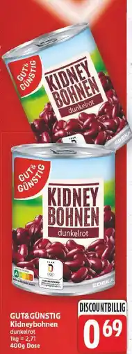 E-Center Gut & günstig kidneybohnen Angebot