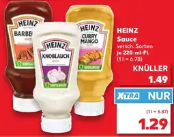 Kaufland Heinz Sauce Angebot