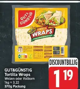 E-Center Gut&günstig tortilla wraps Angebot