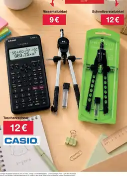 Woolworth Taschenrechner CASIO Angebot