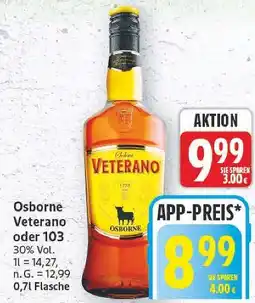 E-Center Osborne veterano oder 103 Angebot