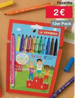 Woolworth Filzstifte STABILO Trio A-Z Angebot
