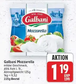 E-Center Galbani mozzarella Angebot