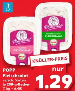 Kaufland Popp Fleischsalat Angebot