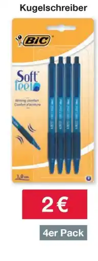 Woolworth BIC Kugelschreiber Soft feel Angebot