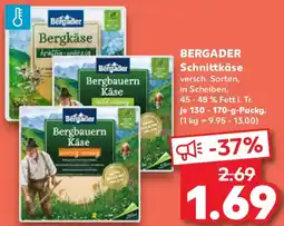 Kaufland Bergader Schnittkäse Angebot