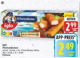 E-Center Iglo fischstäbchen Angebot