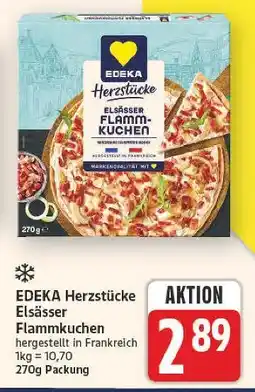 E-Center Edeka herzstücke elsässer flammkuchen Angebot