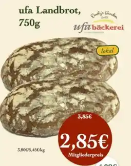 LPG Biomarkt ufa Landbrot Angebot