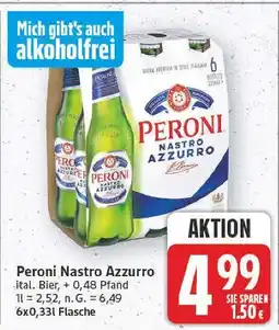 E-Center Peroni nastro azzurro Angebot