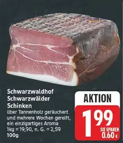 E-Center Schwarzwaldhof schwarzwälder schinken Angebot