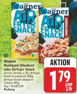 E-Center Wagner airfryer snack currywurst Angebot