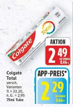 E-Center Colgate total Angebot